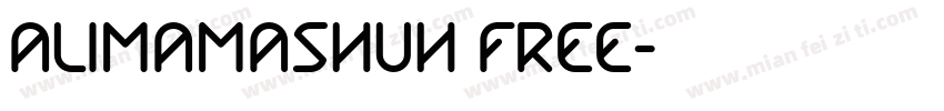 AlimamaShuH Free字体转换